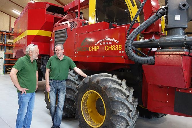 Journée portes ouvertes chez le concessionnaire HSM Green Chip A/S au Danemark Journée portes ouvertes chez le concessionnaire HSM Green Chip A/S au Danemark